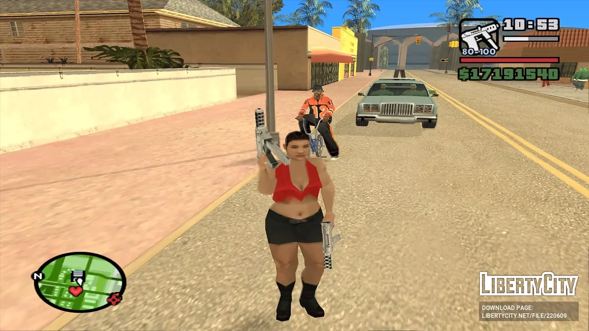 Вселяйся в прохожих / GTA San Andreas