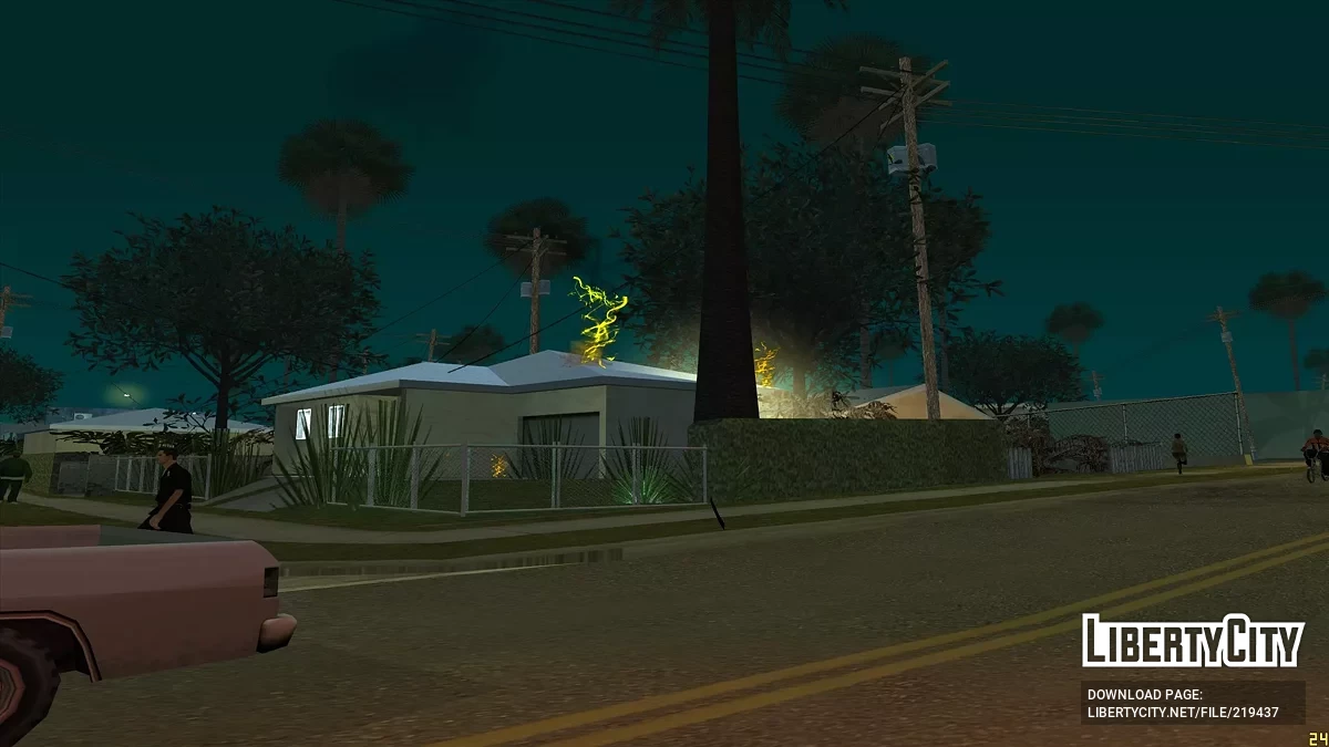 Возможность вызывать землетрясение / GTA San Andreas