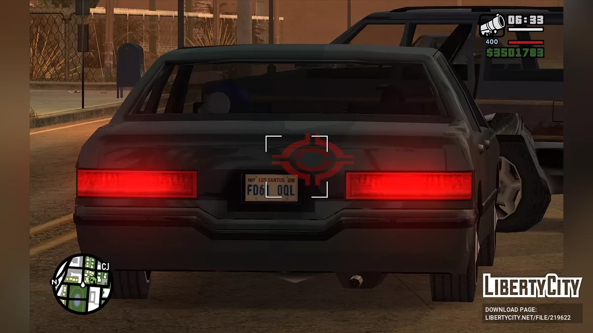 Безграничный зум оружия / GTA San Andreas