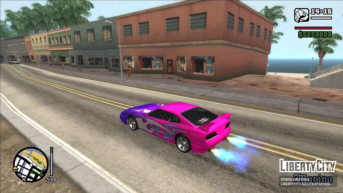 Усовершенствованная система нитро / GTA San Andreas