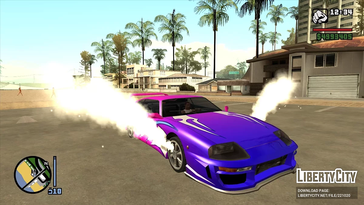 Усовершенствованная система нитро / GTA San Andreas