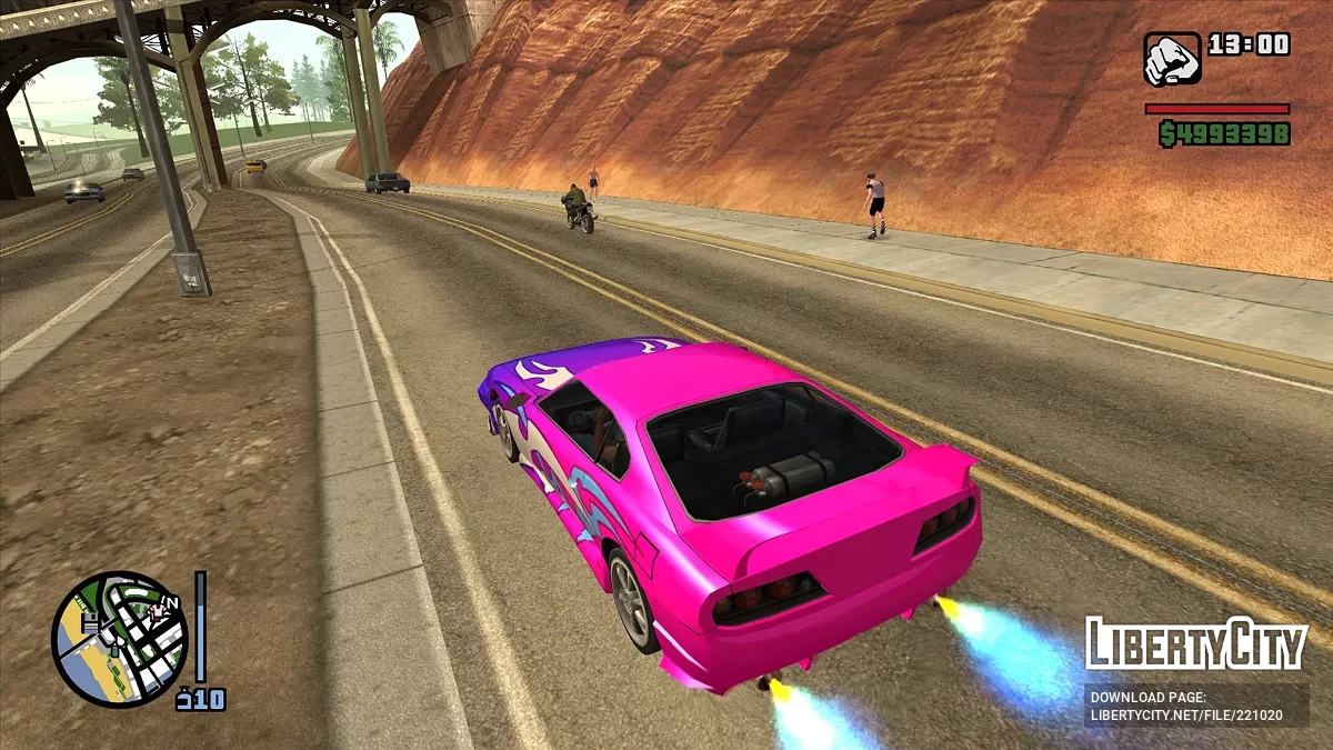 Усовершенствованная система нитро / GTA San Andreas