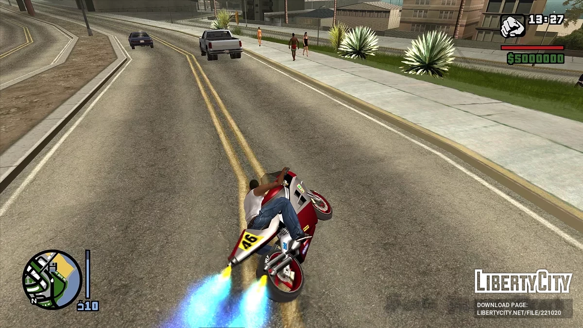 Усовершенствованная система нитро / GTA San Andreas