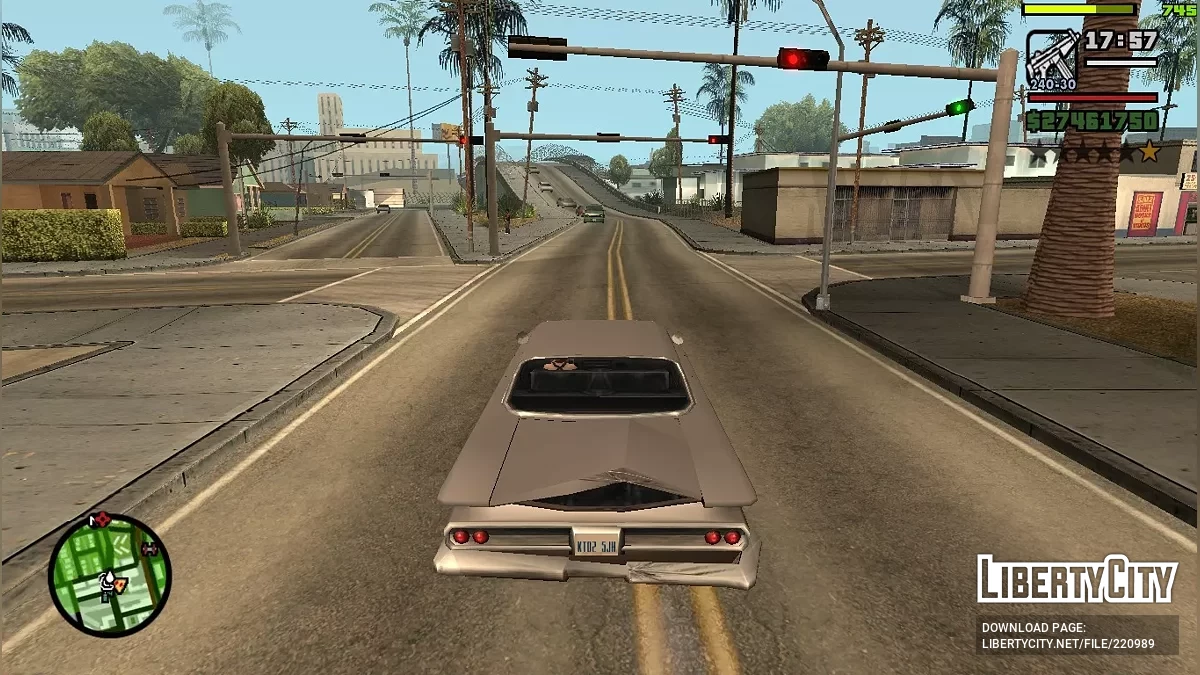 CarHP - Индикатор здоровья автомобиля / GTA San Andreas