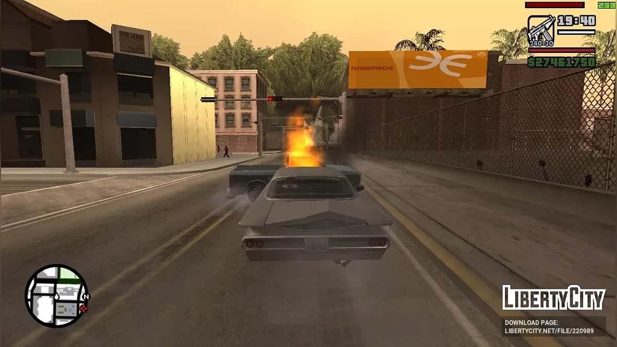 CarHP - Индикатор здоровья автомобиля / GTA San Andreas