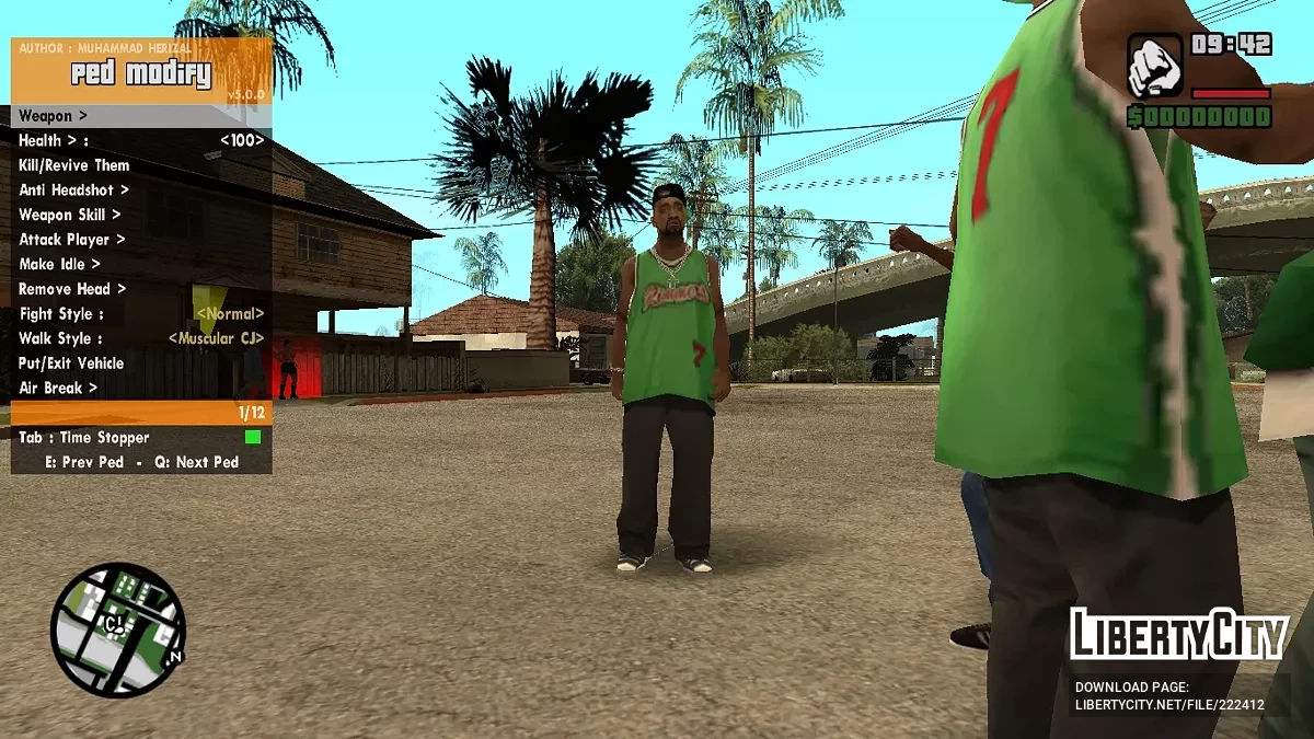 RZL-Trainer v5.0.0 (Cheat Menu) / GTA San Andreas
