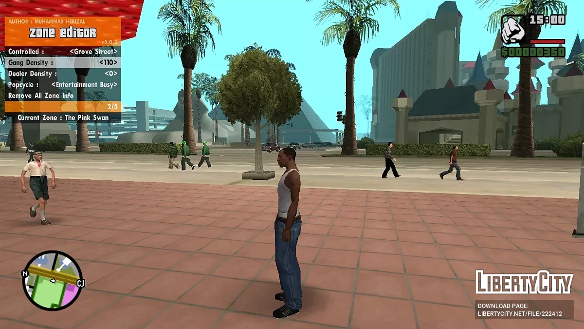 RZL-Trainer v5.0.0 (Cheat Menu) / GTA San Andreas