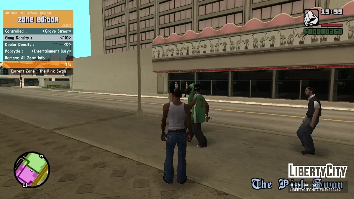 RZL-Trainer v5.0.0 (Cheat Menu) / GTA San Andreas