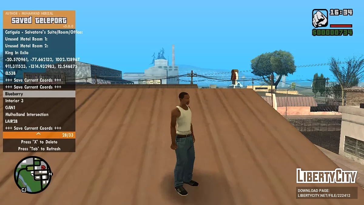 RZL-Trainer v5.0.0 (Cheat Menu) / GTA San Andreas