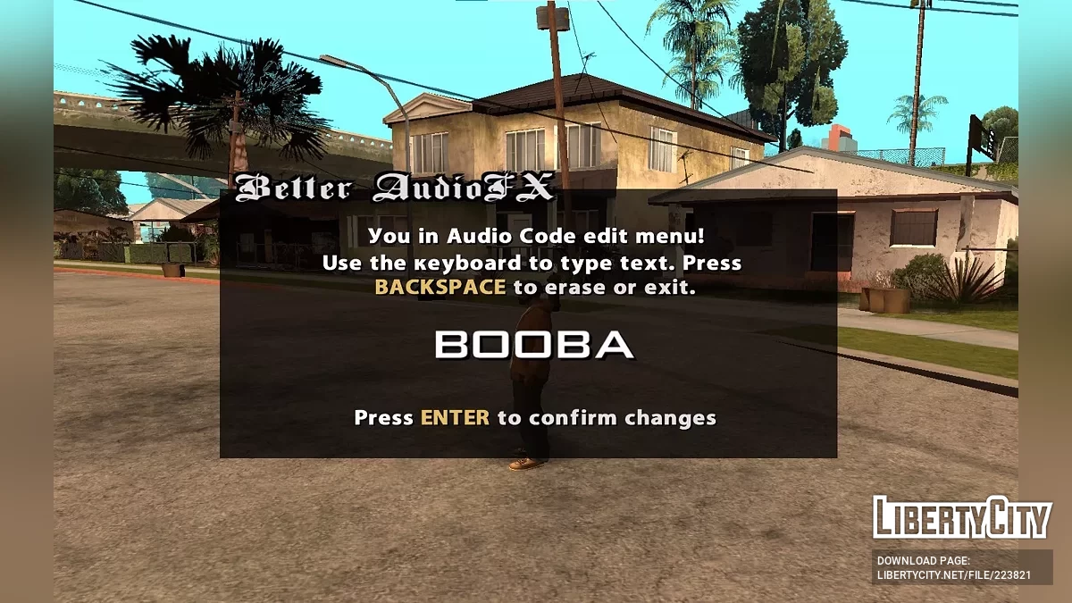 Better AudioFX / GTA San Andreas