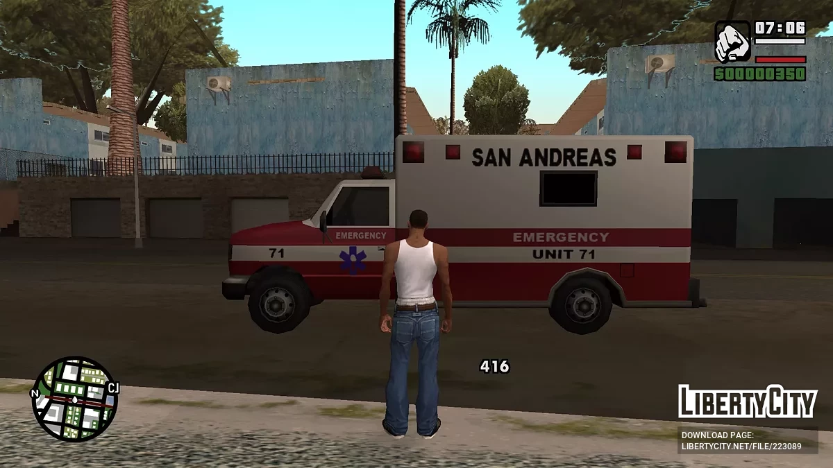 Спавнер автомобилей / GTA San Andreas