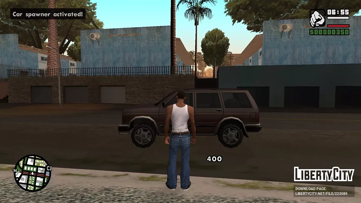Спавнер автомобилей / GTA San Andreas