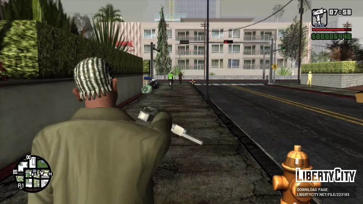 Прицел в стиле оригинальной игры для модификации Custom Crosshair / GTA San Andreas