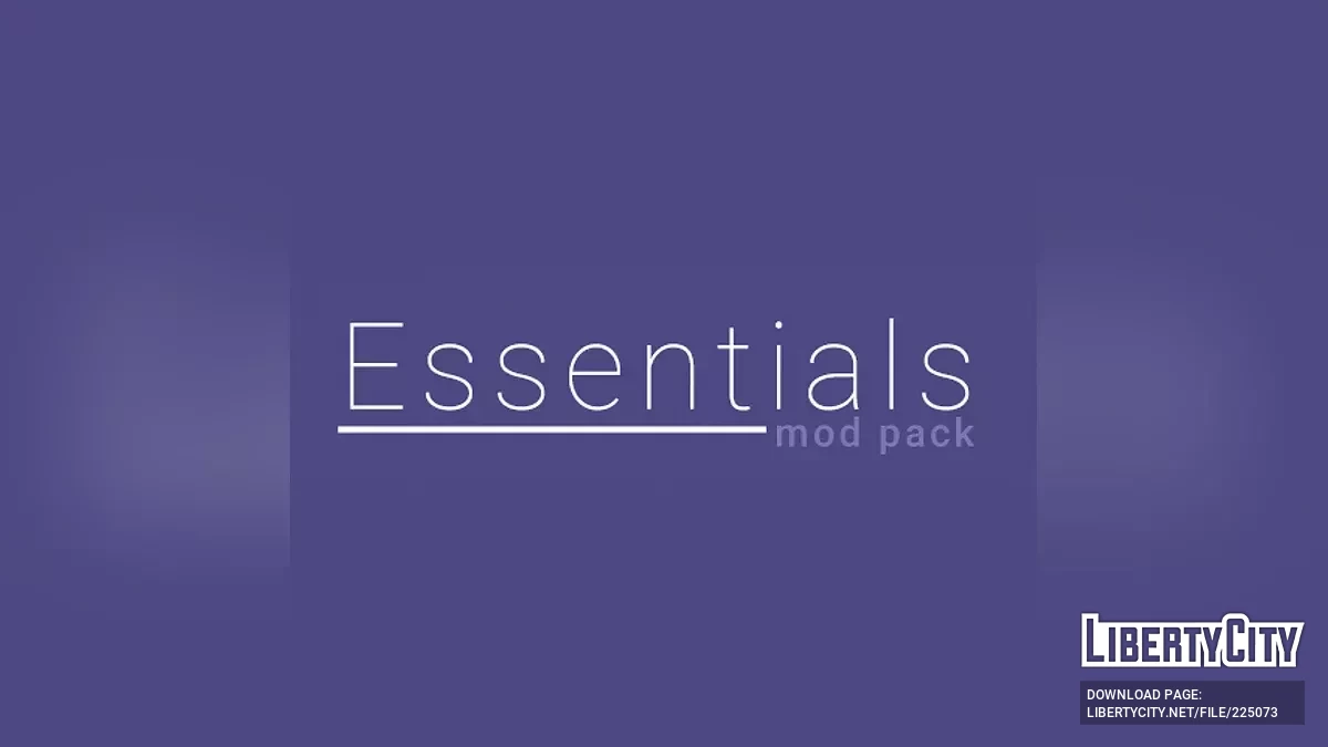Essentials - сборник модификаций первой необходимости / GTA San Andreas