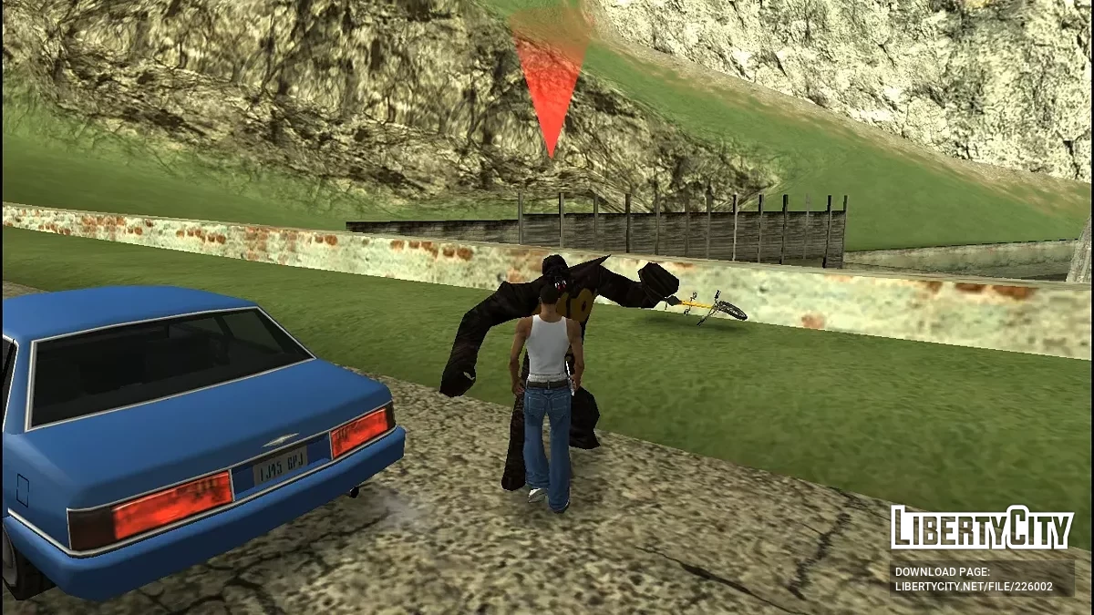 Атакующий Бигфут / GTA San Andreas