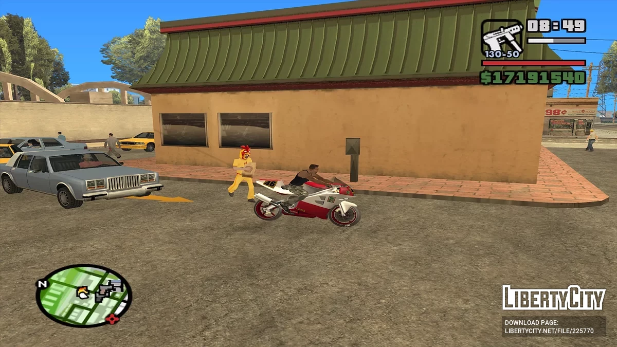 Еда на вынос в Clukin Bell / GTA San Andreas