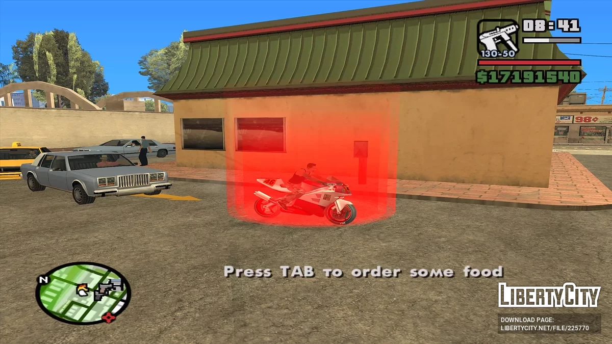 Еда на вынос в Clukin Bell / GTA San Andreas