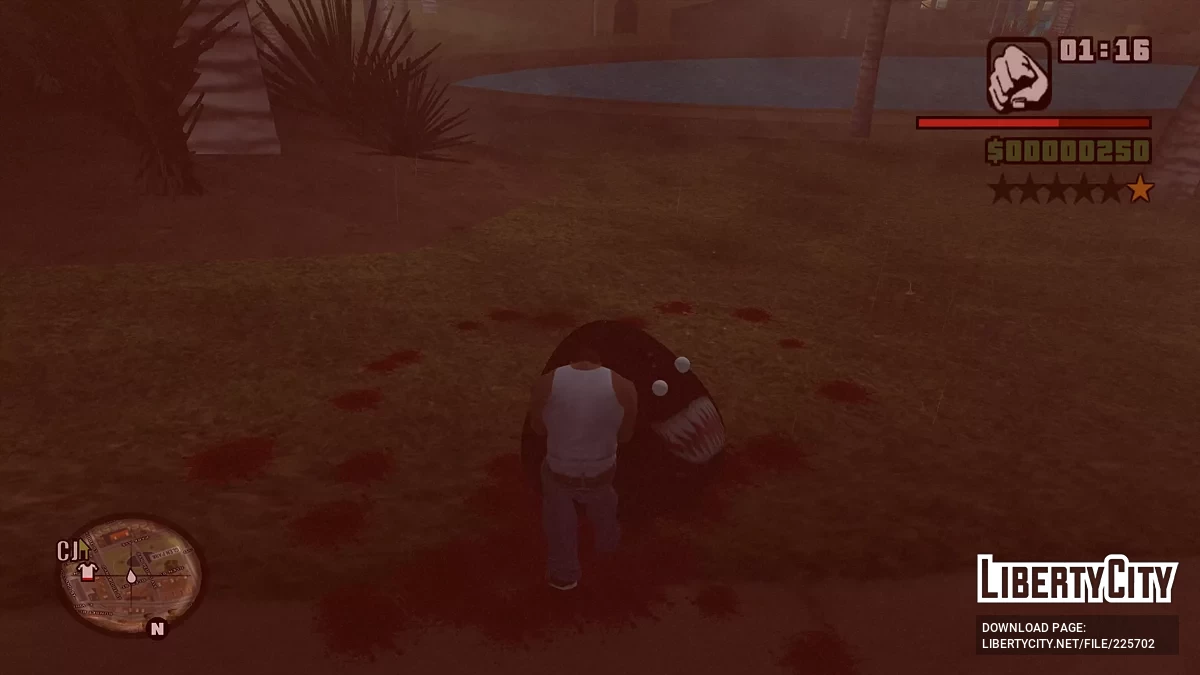 Злой Пу в Глен Парке / GTA San Andreas