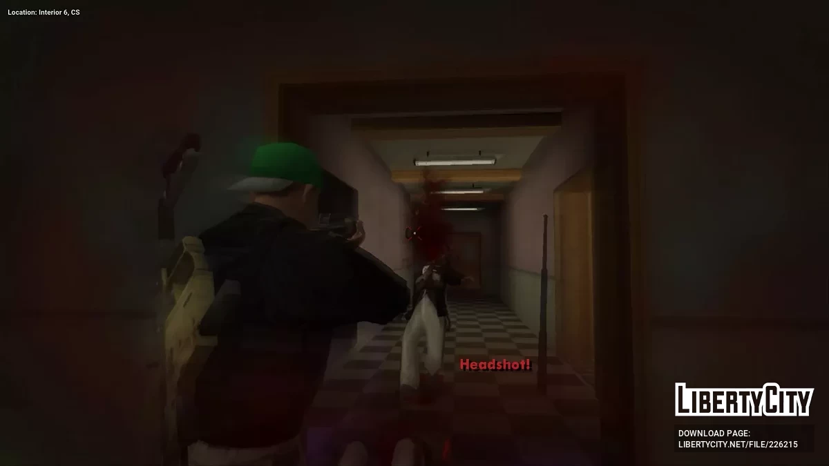 Удар в голову (Экс-кинематографический удар в голову) / GTA San Andreas