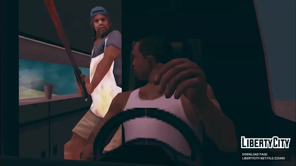Психованный продавец хот-догов / GTA San Andreas