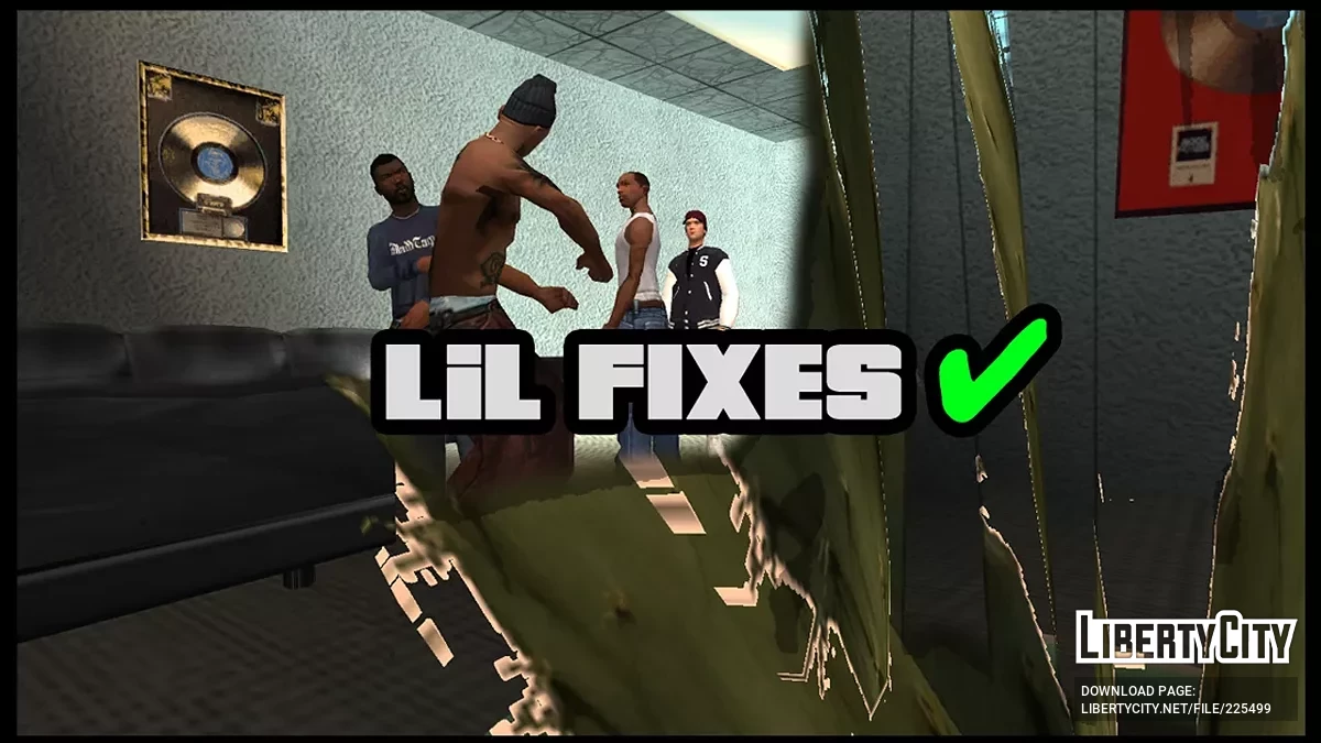 Маленькие исправления v1.8 / GTA San Andreas