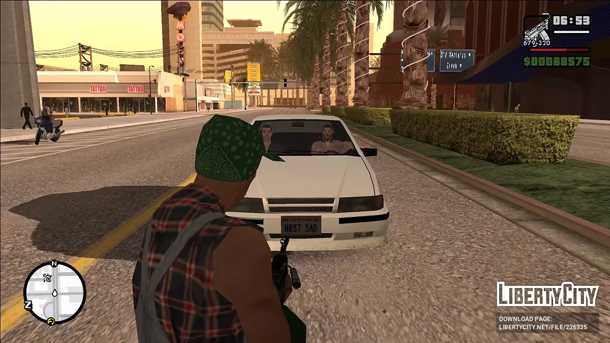 Войны банд по всей стране v1.2 / GTA San Andreas