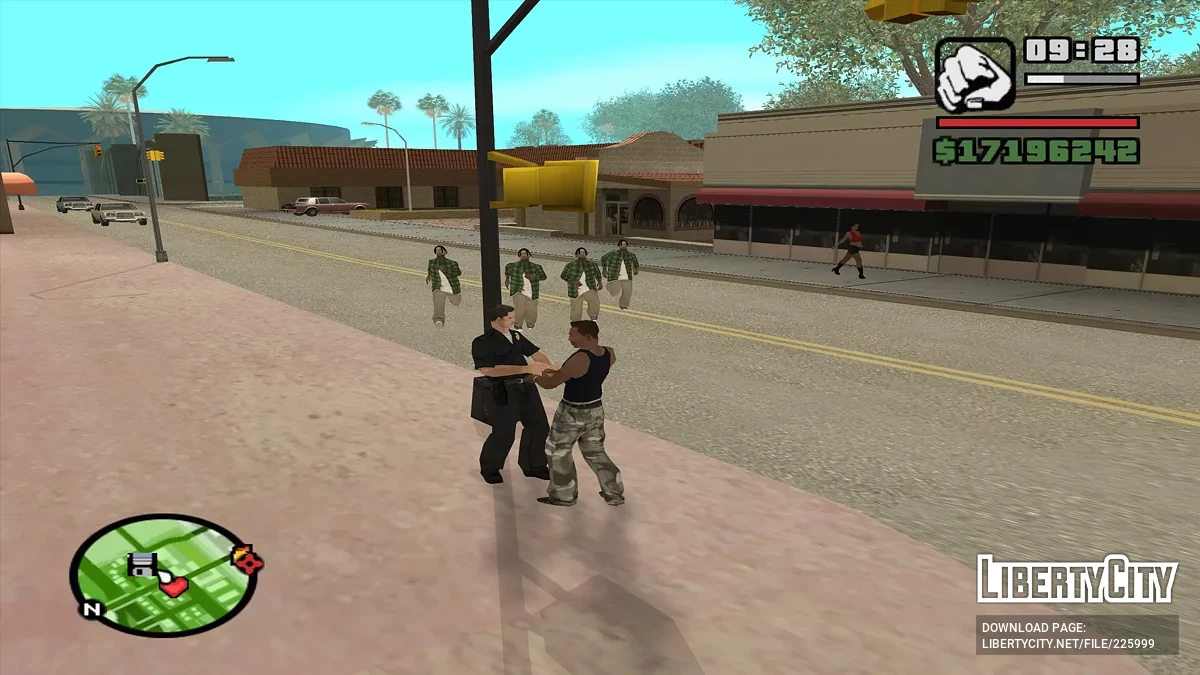 Обними полицейского / GTA San Andreas