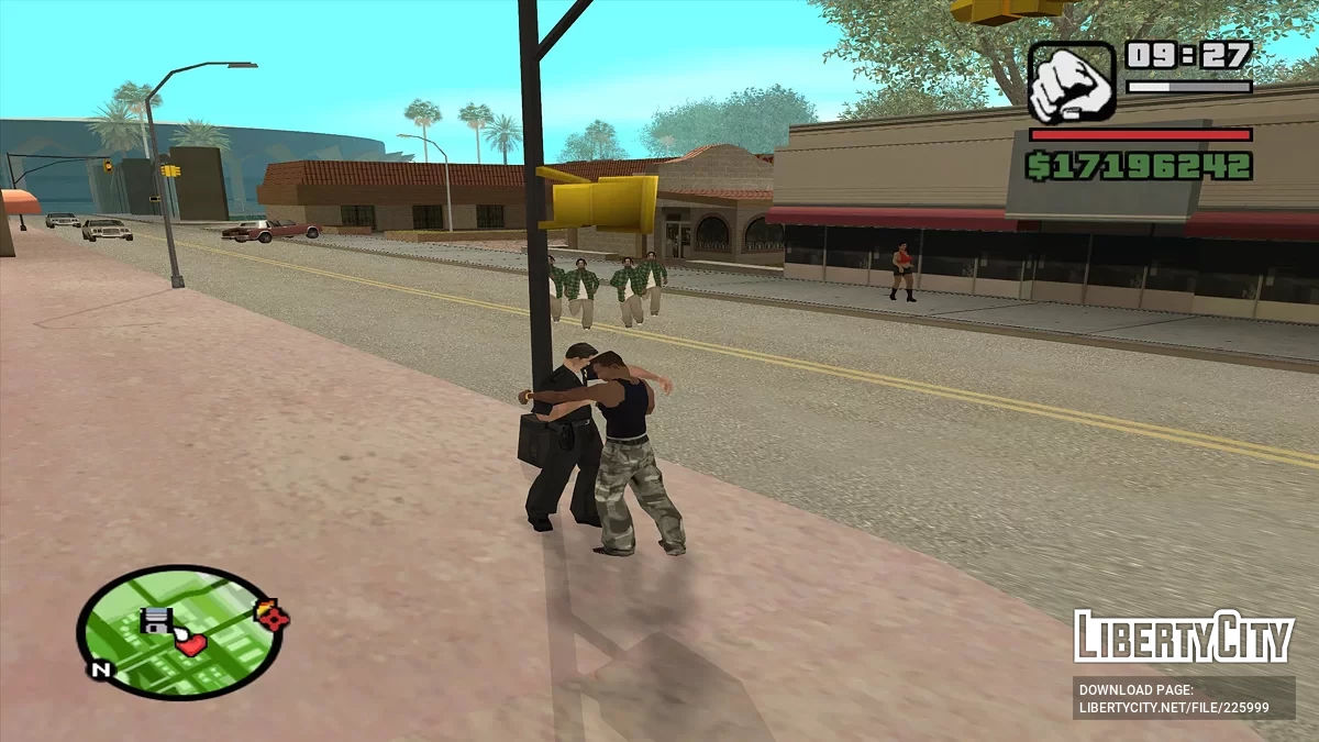 Обними полицейского / GTA San Andreas