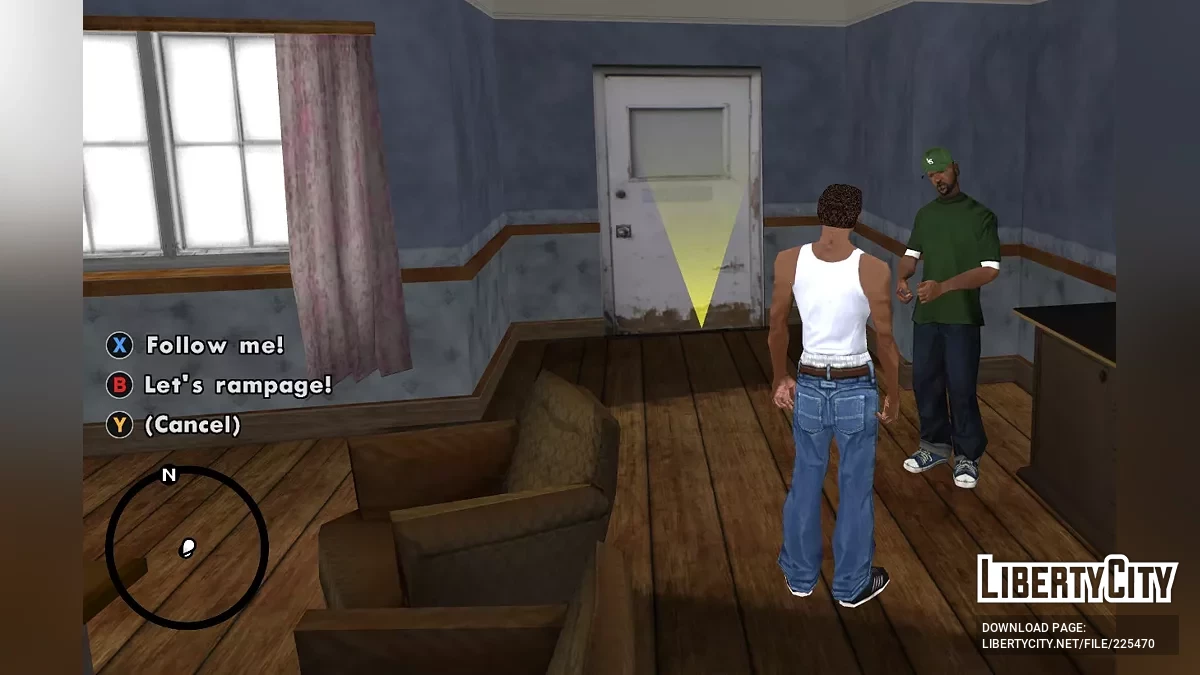 Реальное переключение между персонажами / GTA San Andreas