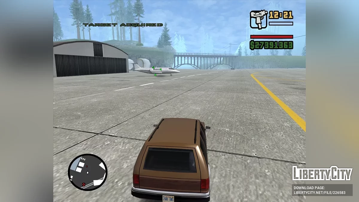 Самонаводящиеся ракеты для Hunter (и других) / GTA San Andreas