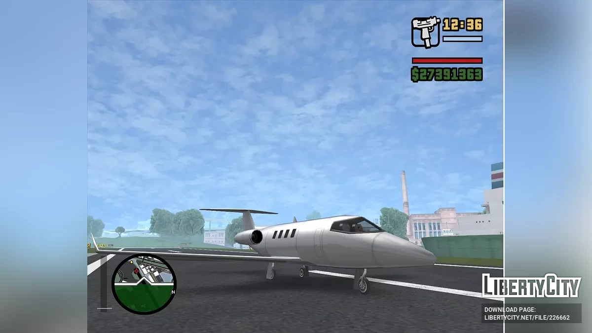 Вращающиеся колёса у самолётов / GTA San Andreas