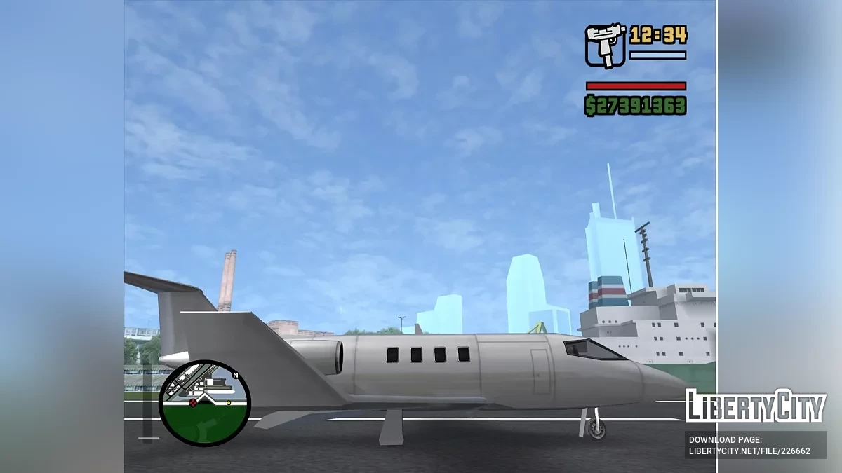 Вращающиеся колёса у самолётов / GTA San Andreas