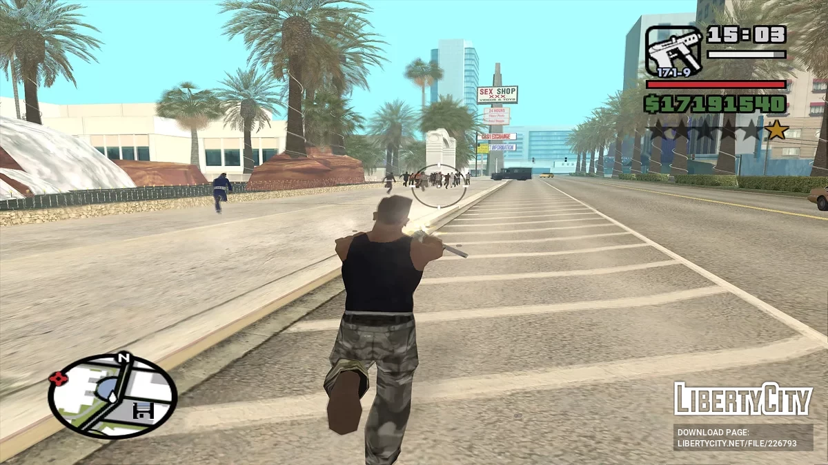 Бесконечные патроны / GTA San Andreas