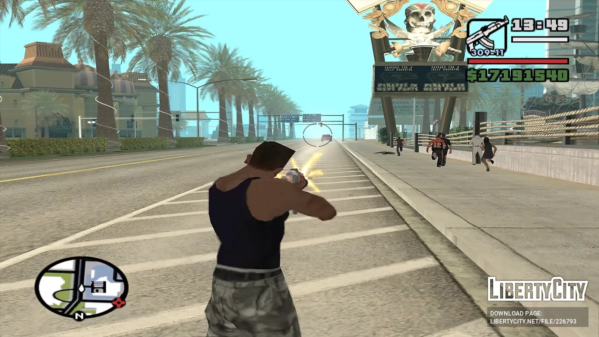 Бесконечные патроны / GTA San Andreas
