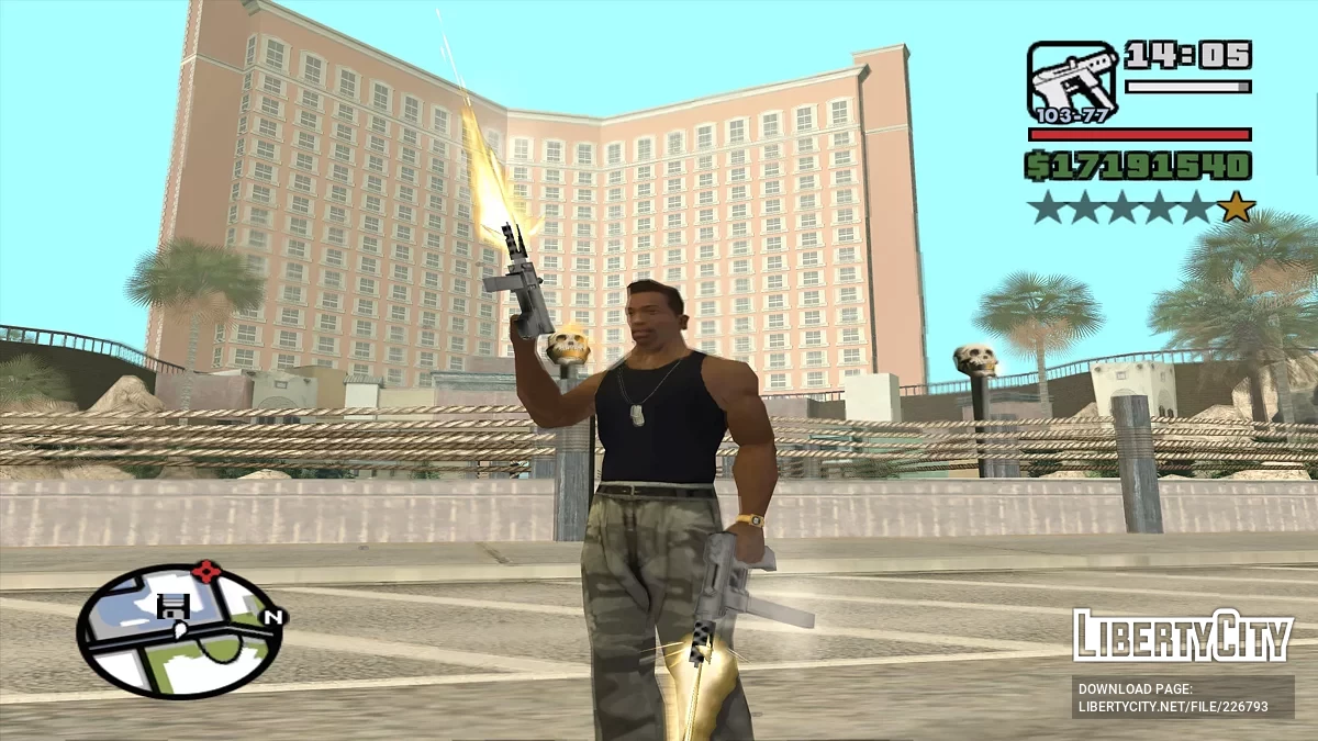 Бесконечные патроны / GTA San Andreas