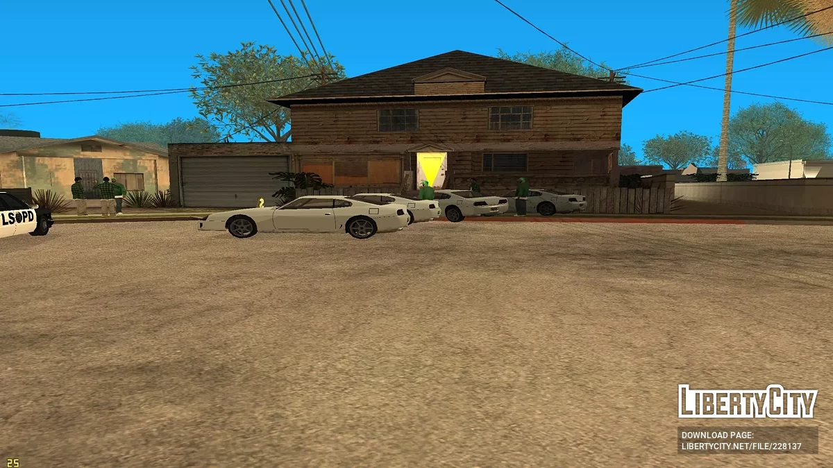 Подмога из братков на Jester / GTA San Andreas