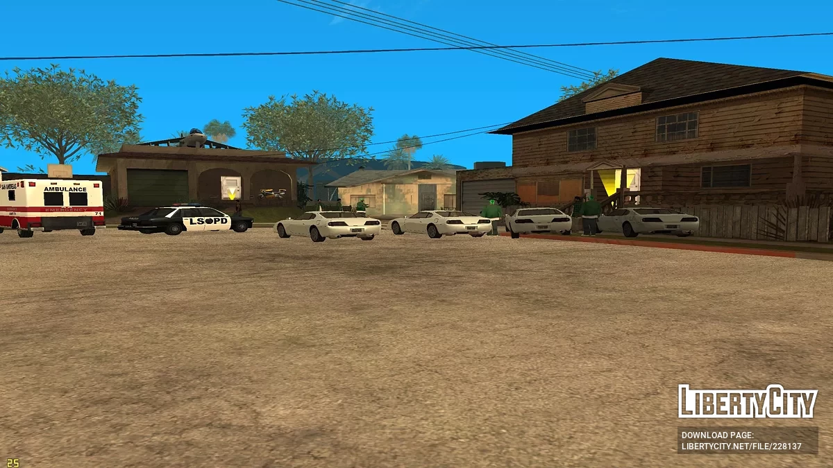 Подмога из братков на Jester / GTA San Andreas