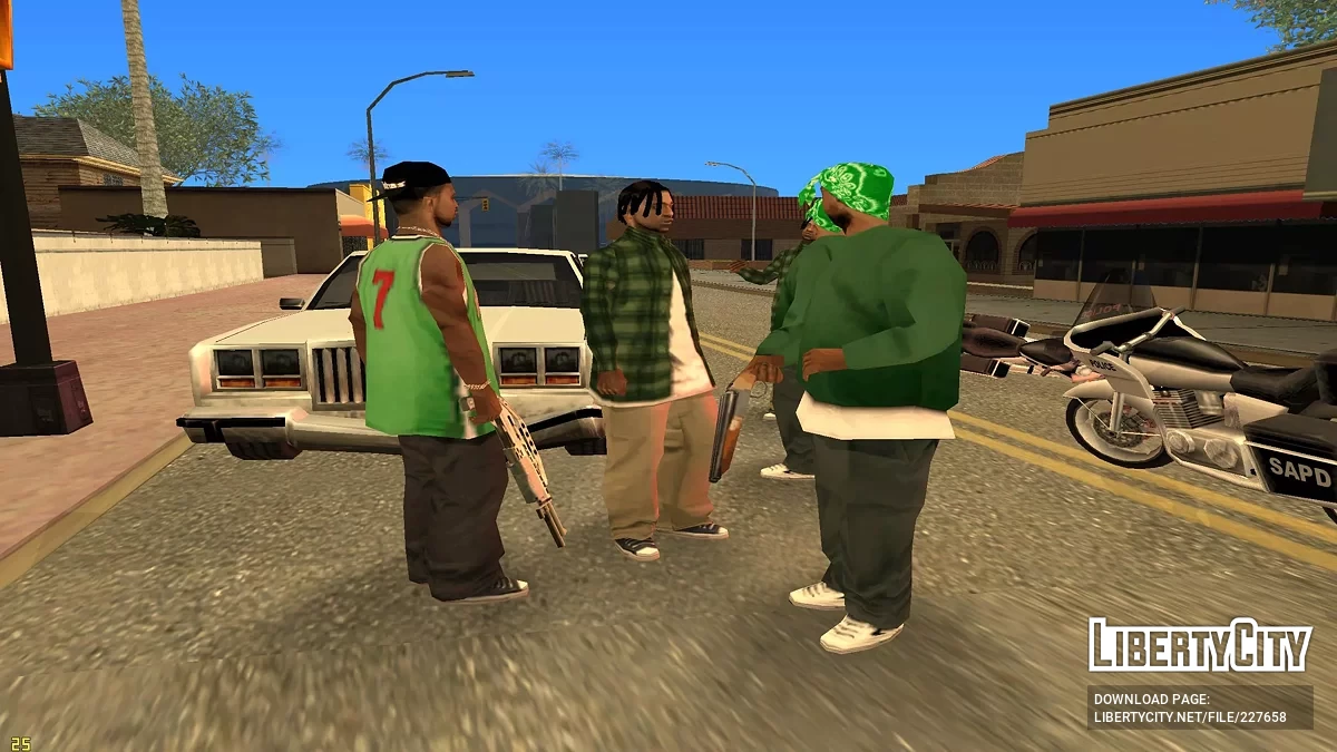 Братки с Дробовиками / GTA San Andreas