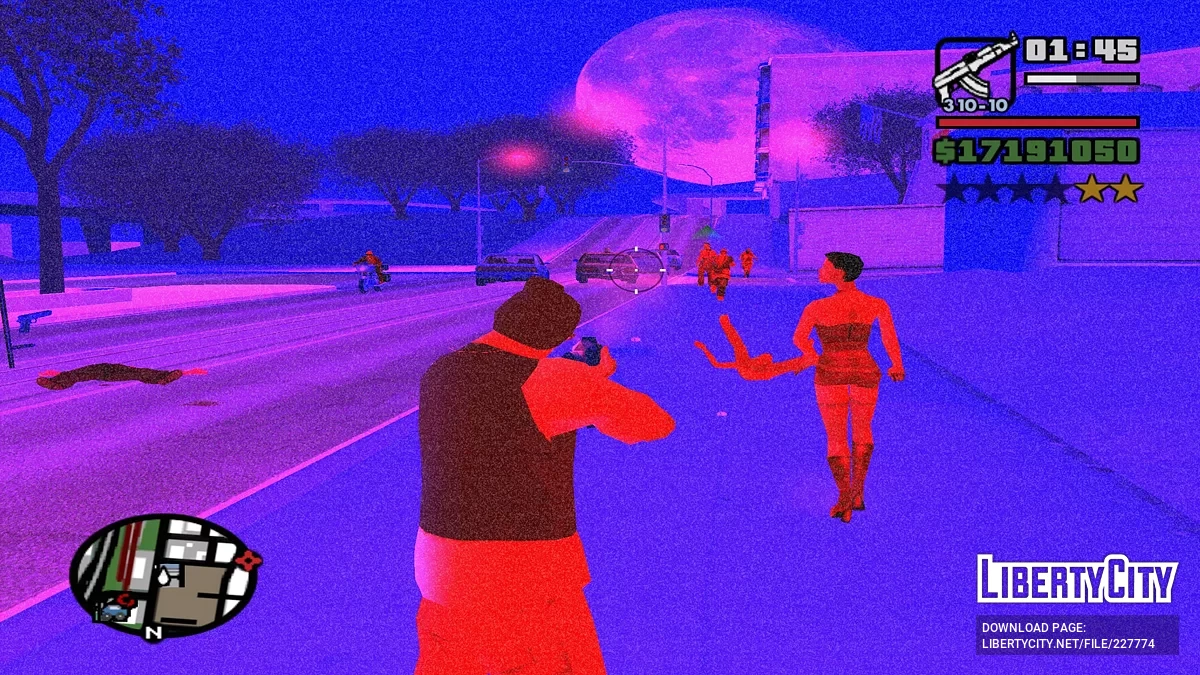 Быстрый тепловизор и ночник / GTA San Andreas
