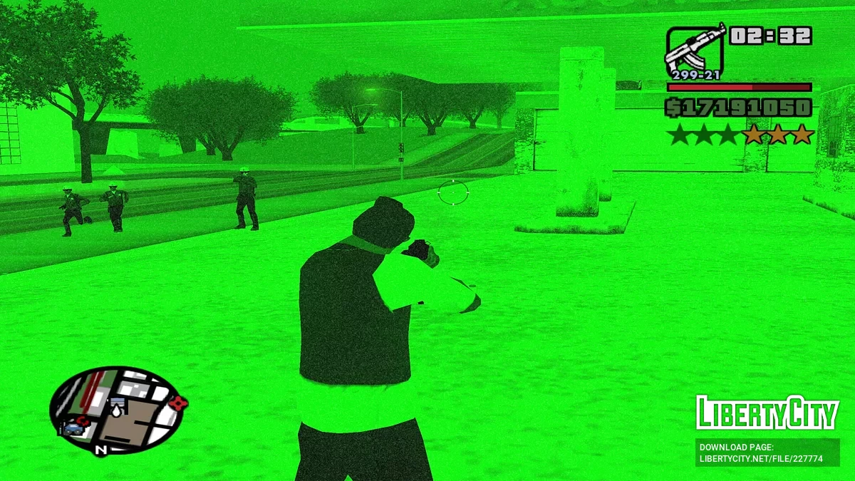 Быстрый тепловизор и ночник / GTA San Andreas