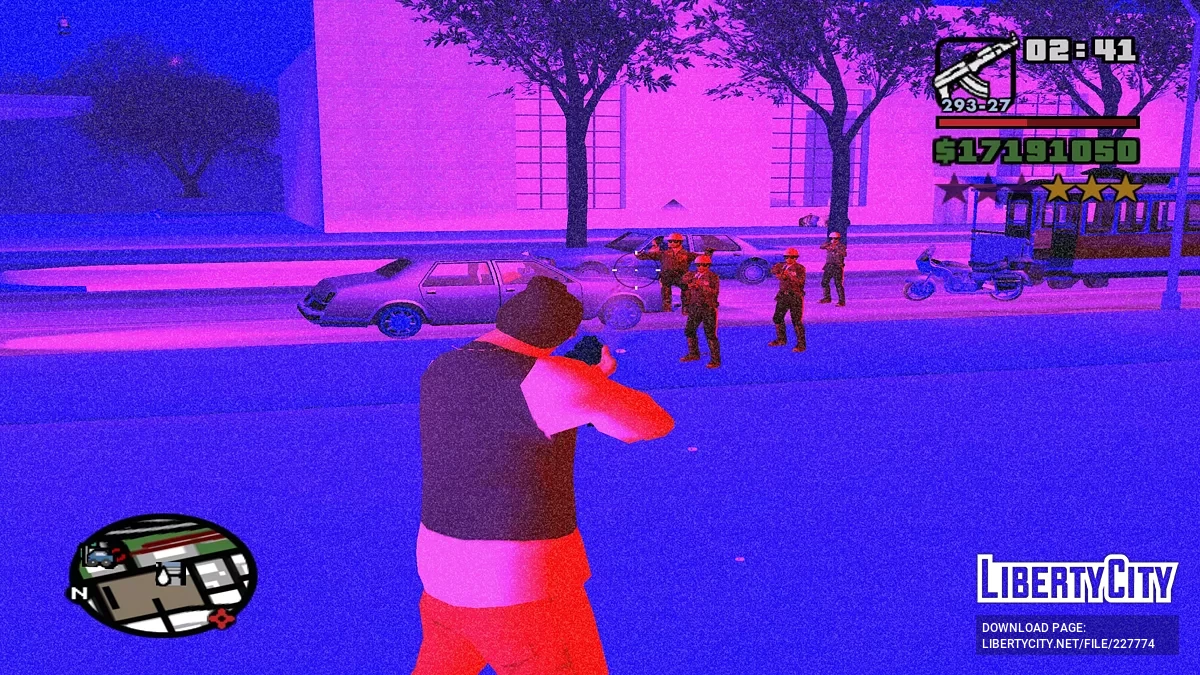 Быстрый тепловизор и ночник / GTA San Andreas
