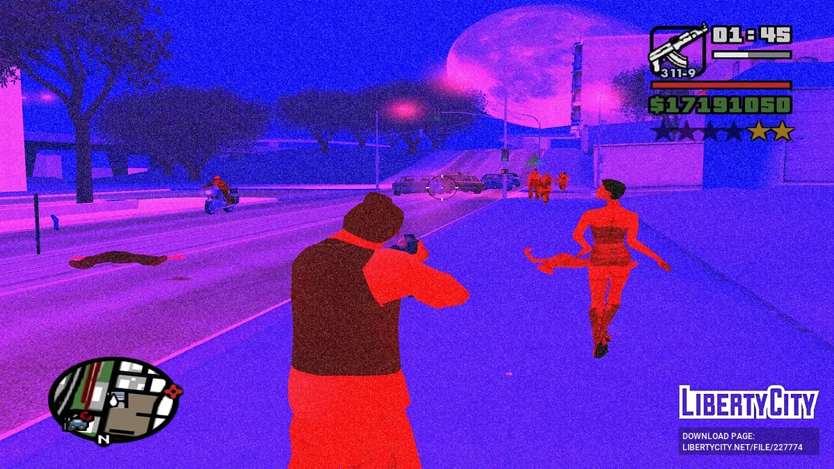 Быстрый тепловизор и ночник / GTA San Andreas