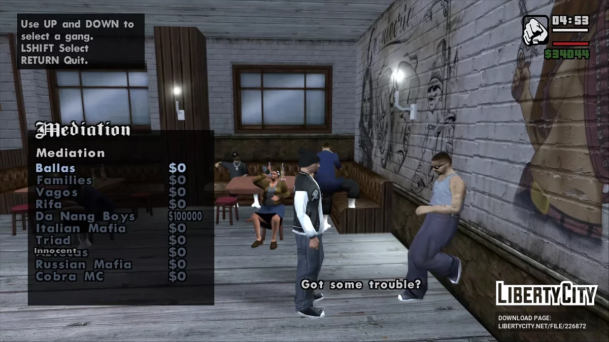 Криминальный бизнес / GTA San Andreas