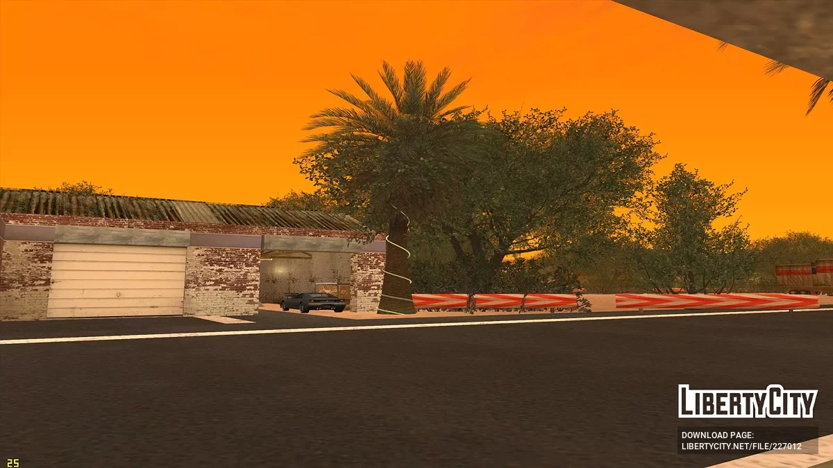 Гоночная трасса в Las Venturas / GTA San Andreas