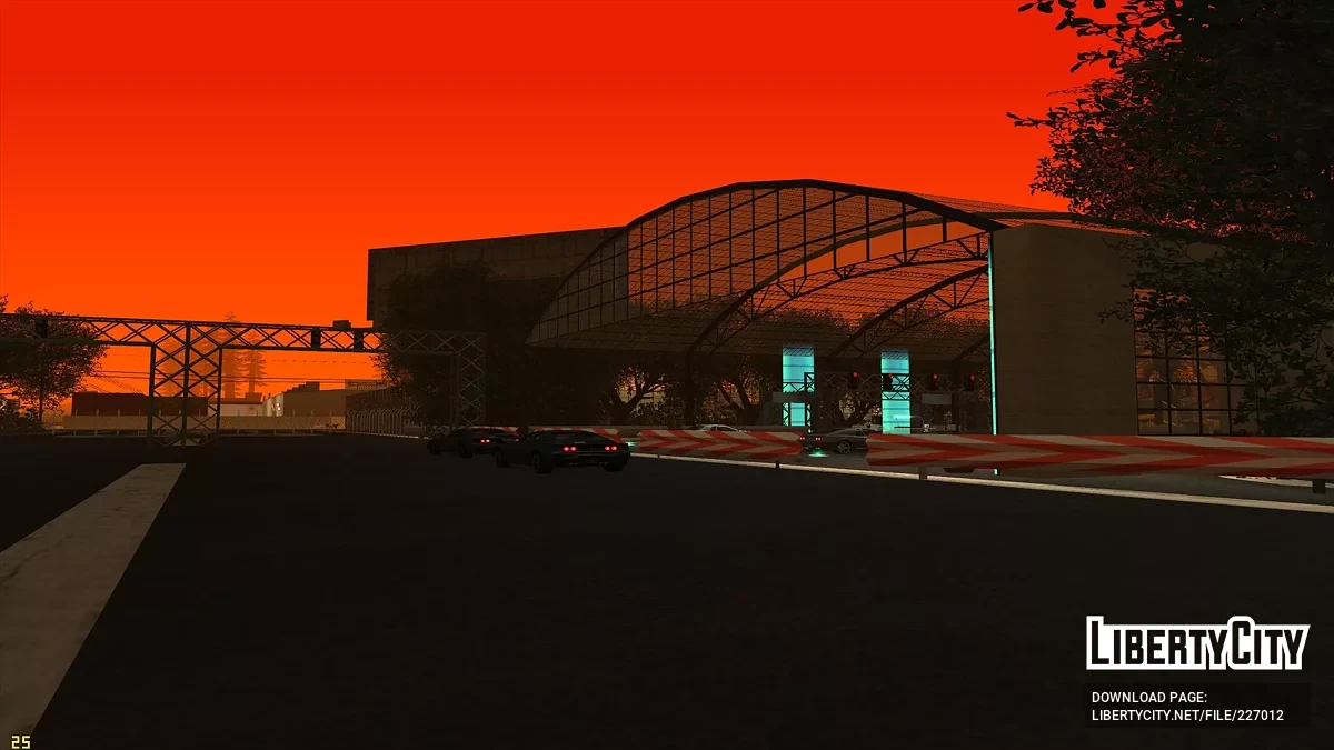 Гоночная трасса в Las Venturas / GTA San Andreas