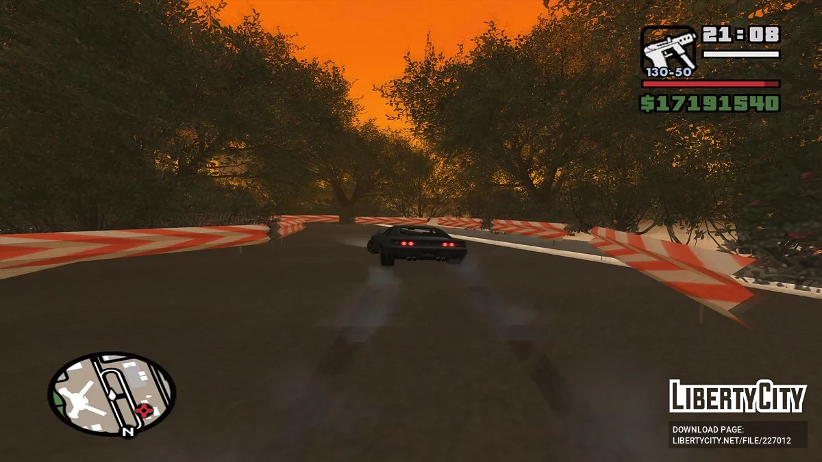 Гоночная трасса в Las Venturas / GTA San Andreas