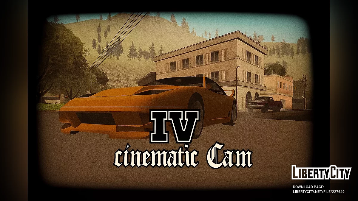 Кинематографическая камера из GTA 4 / GTA San Andreas