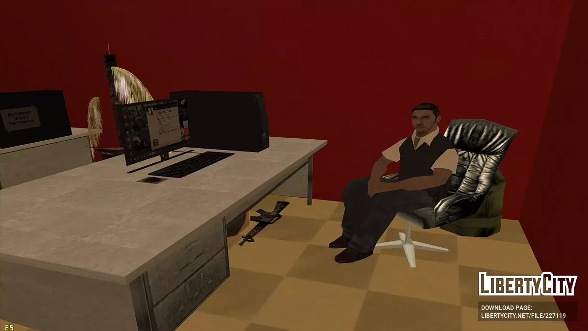 Компьютерный клуб в Гантоне (Cyber Cafe) / GTA San Andreas