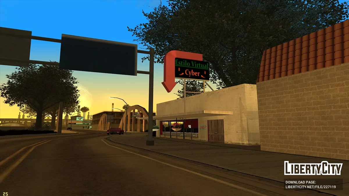 Компьютерный клуб в Гантоне (Cyber Cafe) / GTA San Andreas