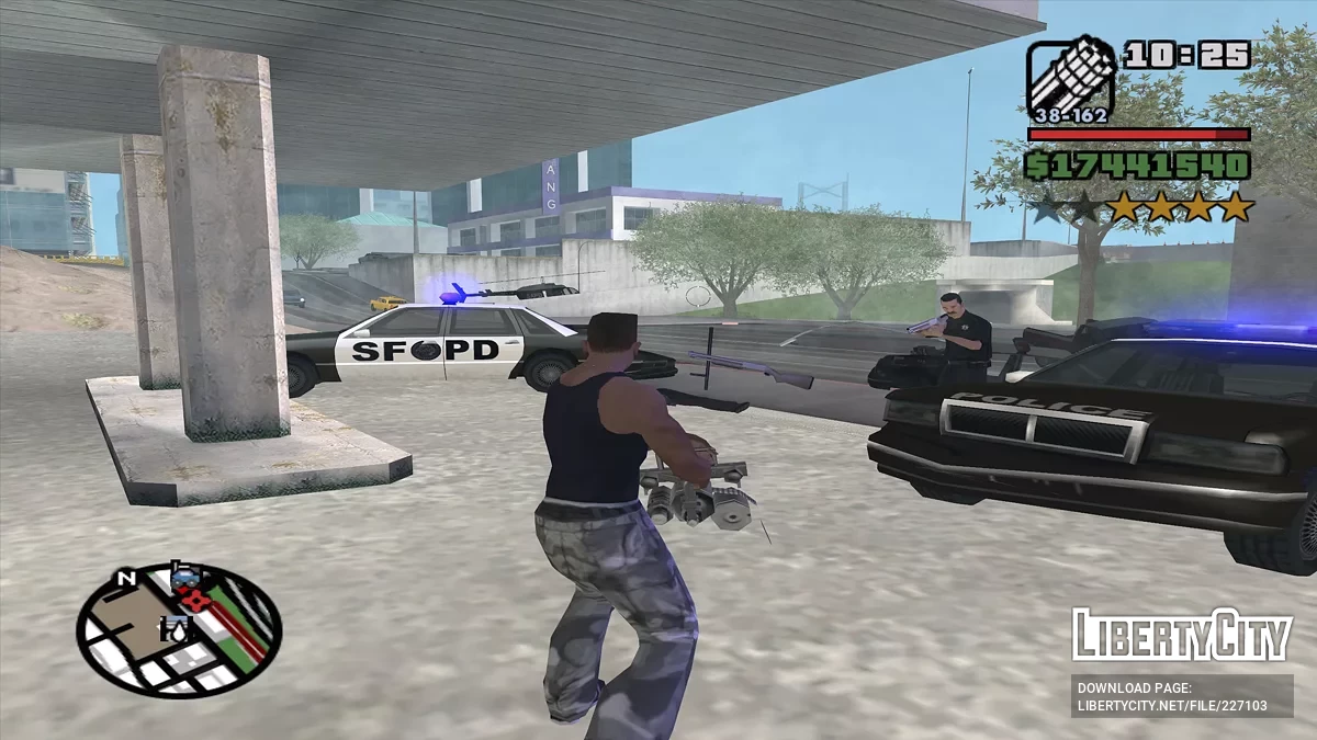 Полицейские с дробовиками / GTA San Andreas
